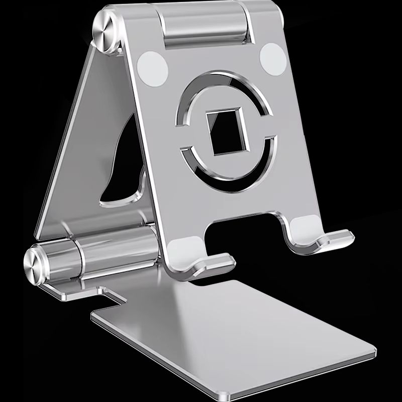 360 Adjustable Aluminum Tablet Stand  Foldable IPad Holder For Desk Compatible With IPad Pro Air Mi 6