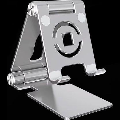 360 Adjustable Aluminum Tablet Stand  Foldable IPad Holder For Desk Compatible With IPad Pro Air Mi 6