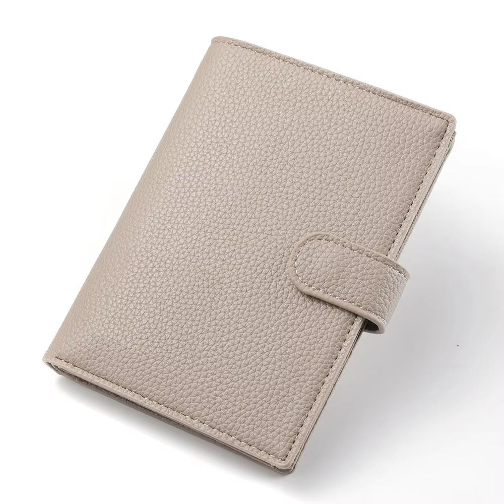 Mens Travel Passport Wallet  MultiFunction Organizer With Card Slots Coin Pocket  Secure Zipper Des 8