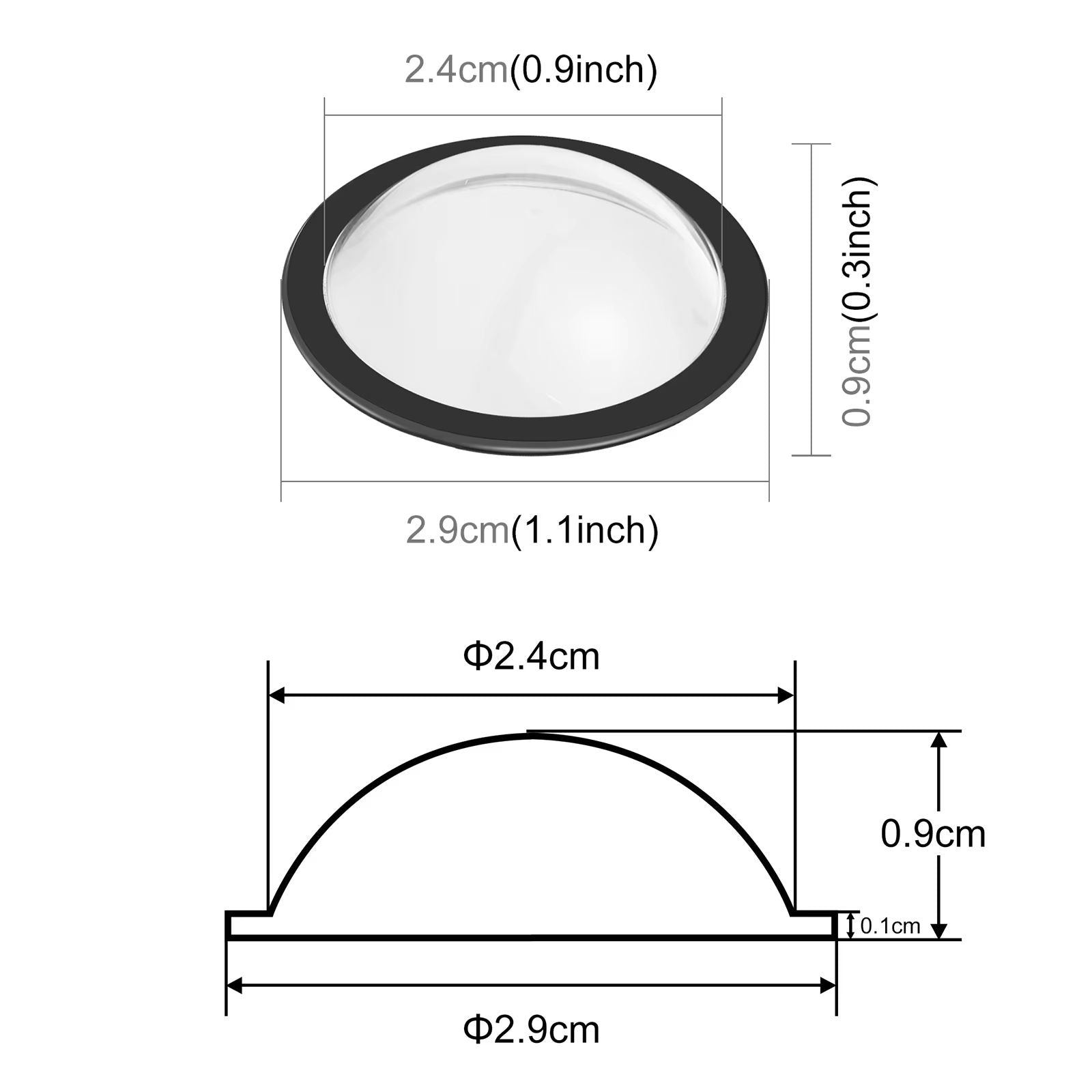 Premium Front Bumper Camera Lens Guard For Tesla Cybertruck 2025  Model Y Juniper  Model S  3  Ultr 3