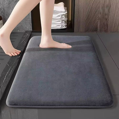 UltraAbsorbent NonSlip Bath Mat  Soft Coral Velvet Bathroom  Floor Mat For Quick Dry Comfort 2
