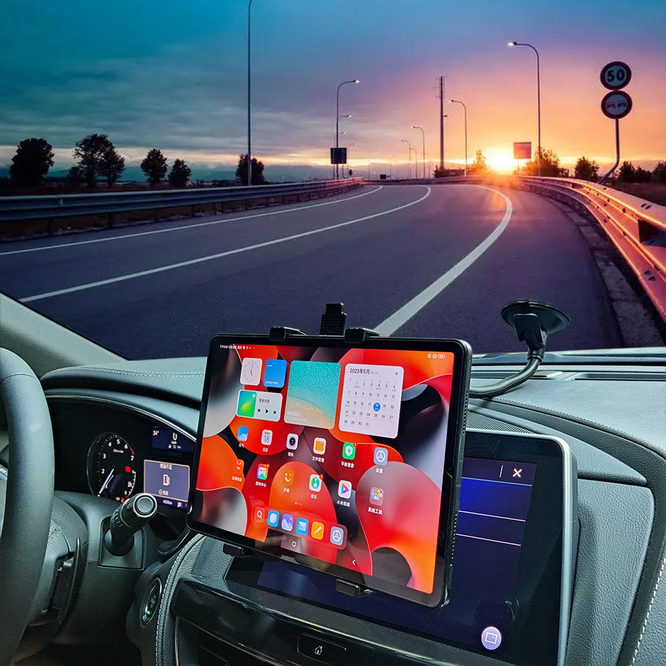Suction Cup Mount For IPad Pro Air 713 Car Tablet Holder Long Arm 3