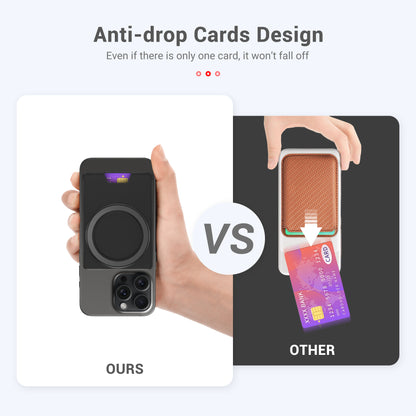 Magnetic Case Ultrathin iPhone, For MagSafe Wallet Card Holder, Magnet Slot Card Holder with Strong Adsorption