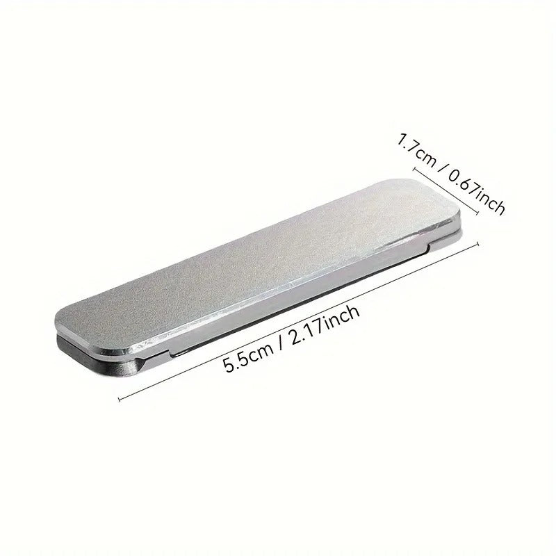 Invisible Adhesive Mini Back Phone Stand, Foldable Kickstand Bracket, Lightweight Portable Support
