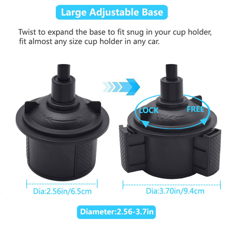 Universal Car Cup Holder Stand, Telephone Mount, Drink Bottle Support, Mobile Phone Accessories