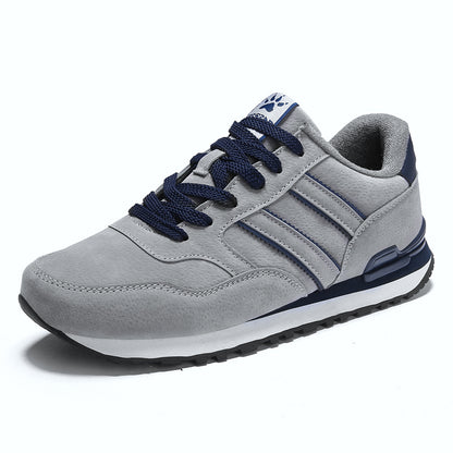 New High Quality Mens Leather Sneakers Breathable Casual Tenis Male Flat Shoes For Autumn  Daily Co 5