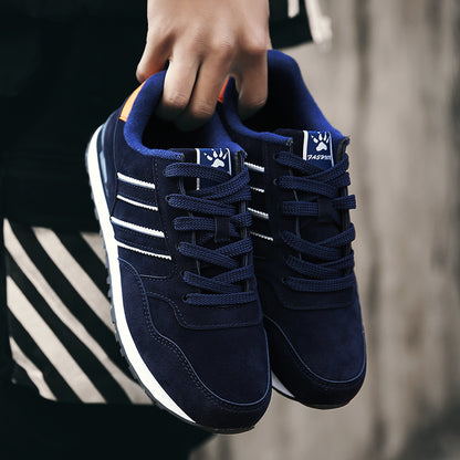 New High Quality Mens Leather Sneakers Breathable Casual Tenis Male Flat Shoes For Autumn  Daily Co 4