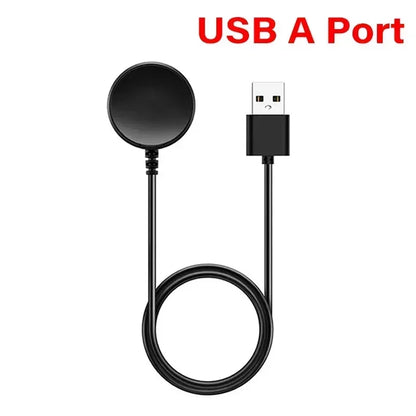 Portable USB Cable Fast Charging Dock Station Magnetic Watch Wireless Charger Samsung Galaxy Watch 5