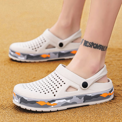 Lightweight Clogs Men Sandals Outdoor Casual Shoes Soft Sole Garden  Beach Slides For Summer Comfor 6