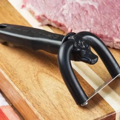 Meat Fat Trimmer, Beef Slicer, Pork Cutting Tool, Handheld Kitchen Cooking Barbecue Tool