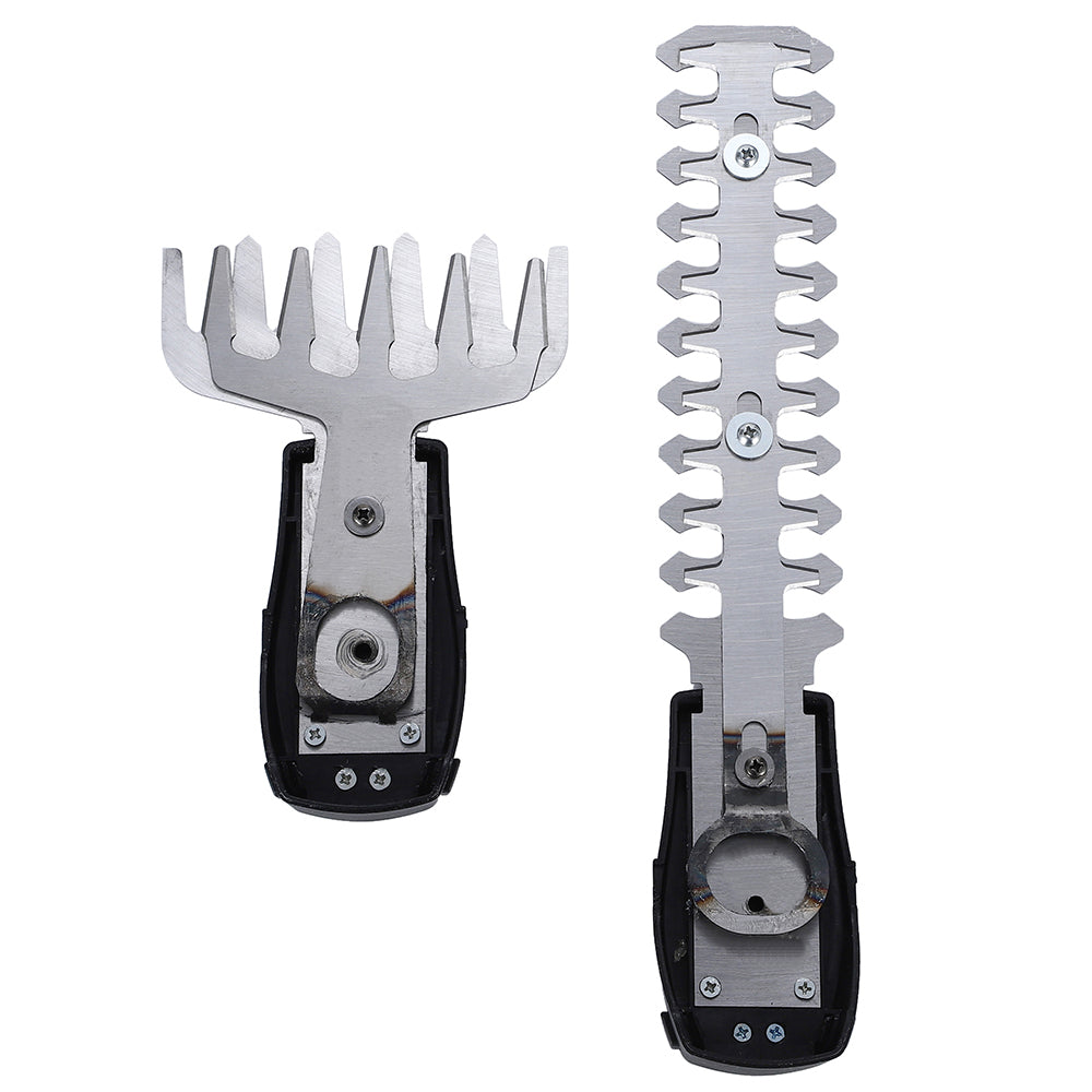 18V Cordless Hedge Trimmer  Grass Shear 2in1 Mini Handheld Electric Shrubbery Trimmer For Garden 5