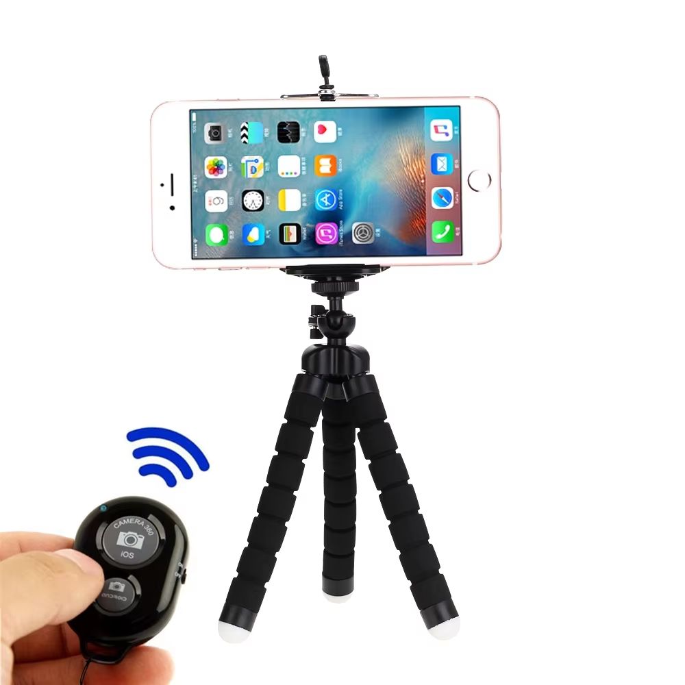Flexible Octopus Mini Tripod For Phone And Camera  Universal Mobile Stand With Adjustable Legs And  2