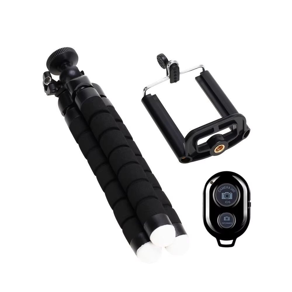 Flexible Octopus Mini Tripod For Phone And Camera  Universal Mobile Stand With Adjustable Legs And  5