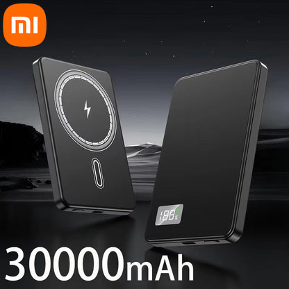 Ultra MagSafe Magnetic Wireless Xiaomi Certification Thin Power Bank Fast Charging Portable Battery 9