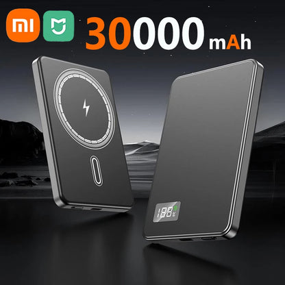 Portable Magnetic Wireless Power Bank Xiaomi PD Fast Charging External Battery For Magsafe IPhone S 12