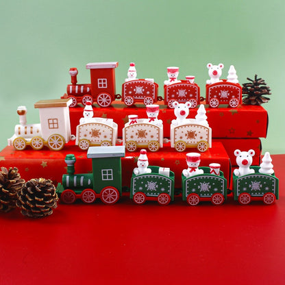 Christmas Train, Merry Christmas Decorations For Home , Cristmas Ornament, Xmas Navidad Noel Gifts, Happy New Year