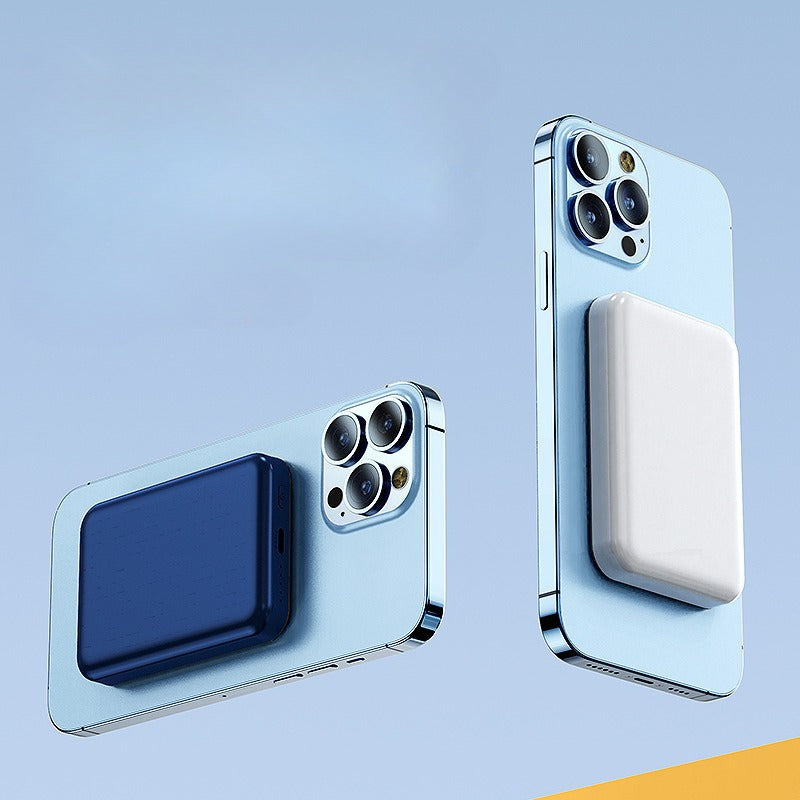 Portable Charger External Auxiliary Battery Pack, New Magnetic Wireless Power Bank, 10000mAh for iPhone