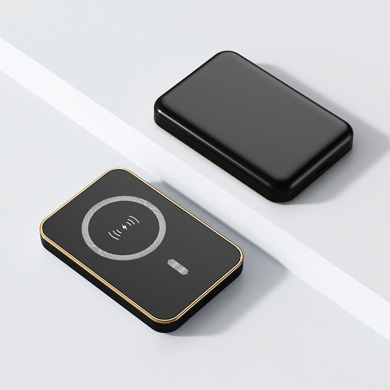 Portable Charger External Auxiliary Battery Pack, New Magnetic Wireless Power Bank, 10000mAh for iPhone