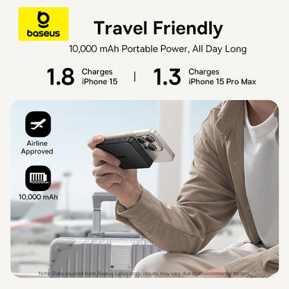 Qi2 Magnetic Power Bank Baseus 10000mah 225W Wired  15W Wireless Qi2 Certified For IPhone 2