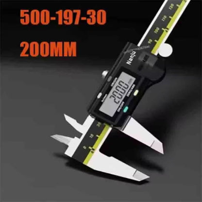 NanJu Digital Vernier Caliper  Precision Stainless Steel Measuring Tool With LCD Display 150mm  200 9
