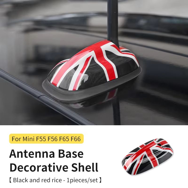 Carbon Fiber Style Antenna Decoration Cover For MINI Cooper S JCW F55 F56 F65 F66  Car Exterior Tri 12