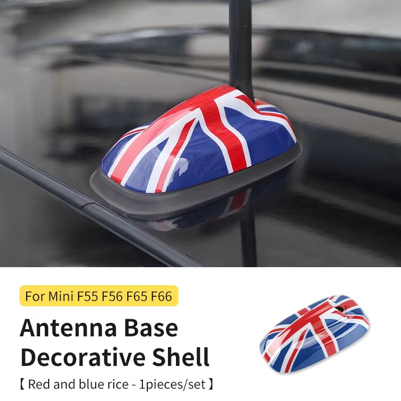 Carbon Fiber Style Antenna Decoration Cover For MINI Cooper S JCW F55 F56 F65 F66  Car Exterior Tri 13