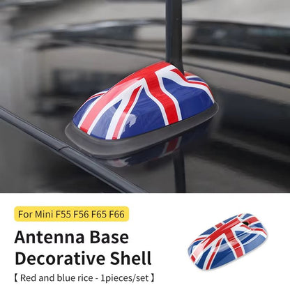 Carbon Fiber Style Antenna Decoration Cover For MINI Cooper S JCW F55 F56 F65 F66  Car Exterior Tri 13