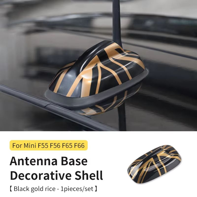 Carbon Fiber Style Antenna Decoration Cover For MINI Cooper S JCW F55 F56 F65 F66  Car Exterior Tri 14