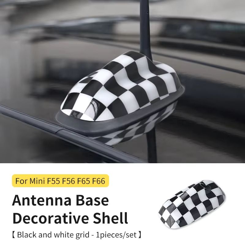 Carbon Fiber Style Antenna Decoration Cover For MINI Cooper S JCW F55 F56 F65 F66  Car Exterior Tri 15