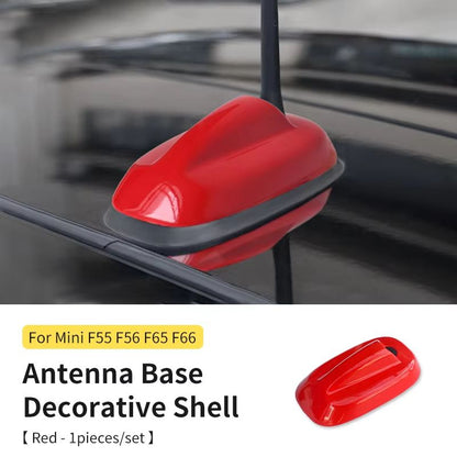 Carbon Fiber Style Antenna Decoration Cover For MINI Cooper S JCW F55 F56 F65 F66  Car Exterior Tri 16