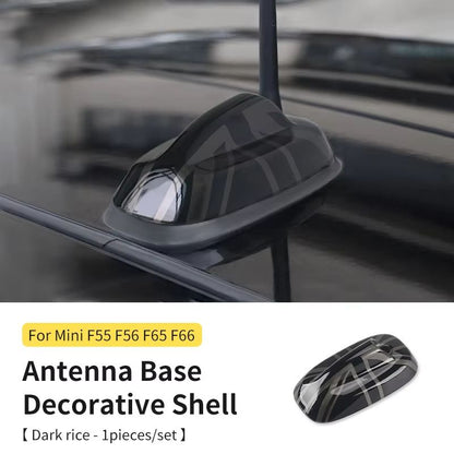Carbon Fiber Style Antenna Decoration Cover For MINI Cooper S JCW F55 F56 F65 F66  Car Exterior Tri 6