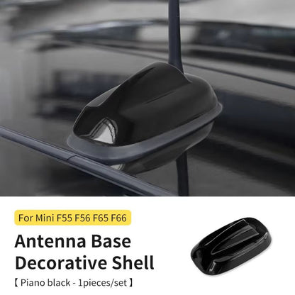 Carbon Fiber Style Antenna Decoration Cover For MINI Cooper S JCW F55 F56 F65 F66  Car Exterior Tri 8