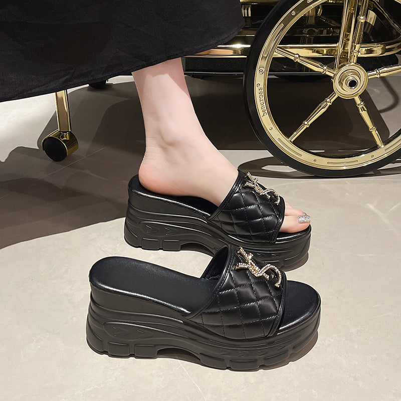 Designer Women Sandals Summer Platform Slippers With Fashion Letters NonSlip Casual Ladies Shoes Sa 3