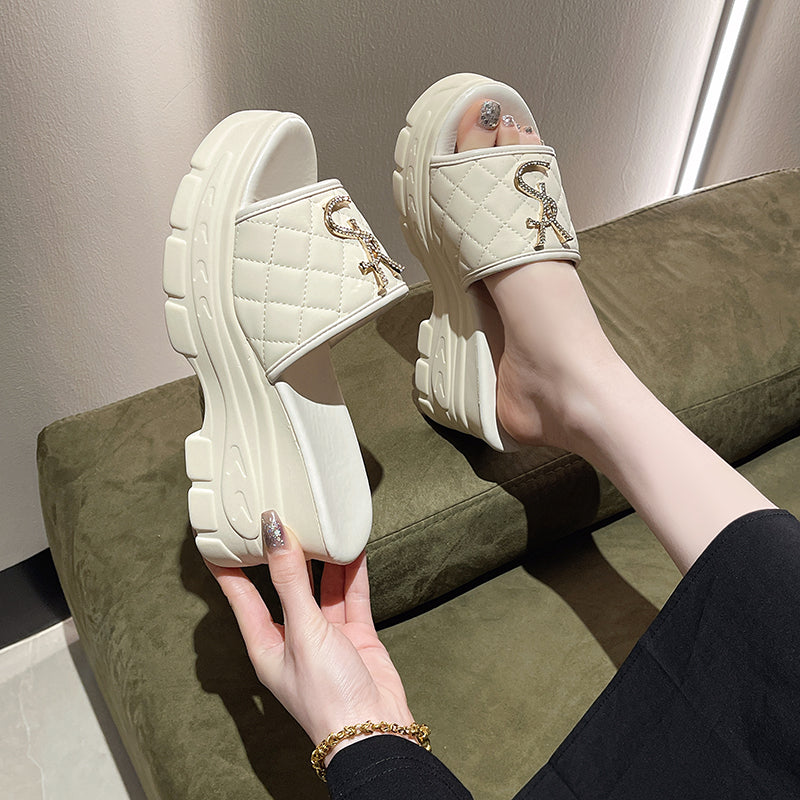 Designer Women Sandals Summer Platform Slippers With Fashion Letters NonSlip Casual Ladies Shoes Sa 2
