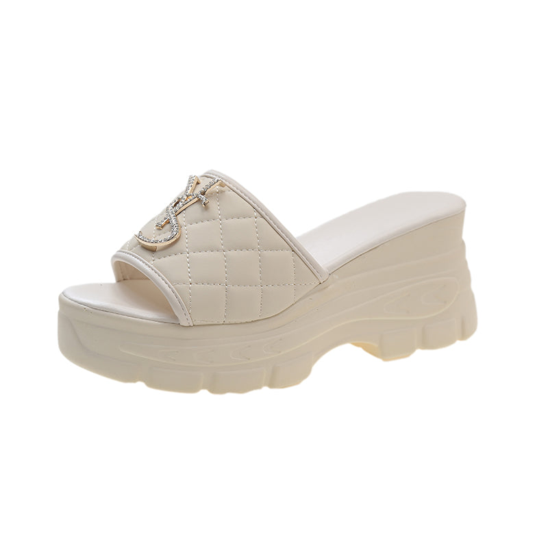 Designer Women Sandals Summer Platform Slippers With Fashion Letters NonSlip Casual Ladies Shoes Sa 7