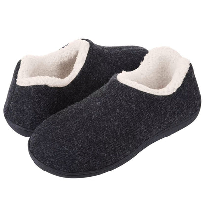 Bebealy Womens Fuzzy Warm Cotton Slippers  Indoor  Outdoor Comfort Shoes 9