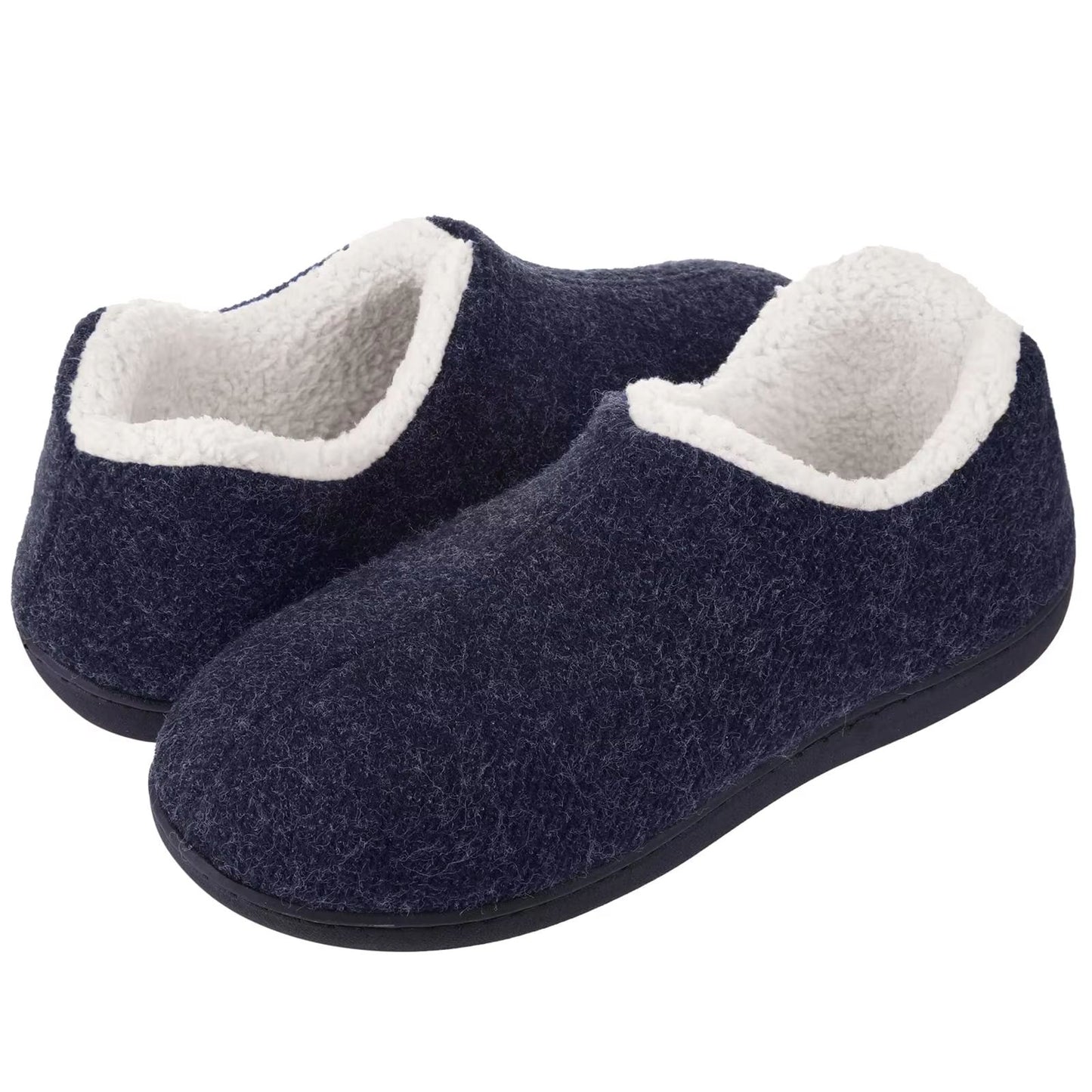 Bebealy Womens Fuzzy Warm Cotton Slippers  Indoor  Outdoor Comfort Shoes 6