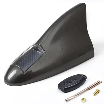 Solar LED Shark Fin AntiCollision Light  Universal Car Safety  Styling Accessory 12