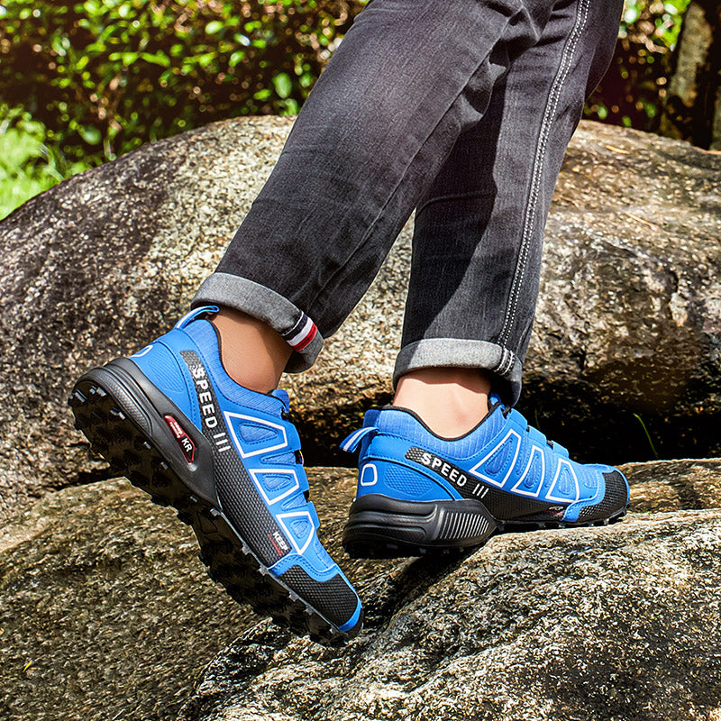 Waterproof Mens Hiking Shoes  Women Trekking Sneakers Laceup Outdoor Trainers Antislip Tactical Cli 5