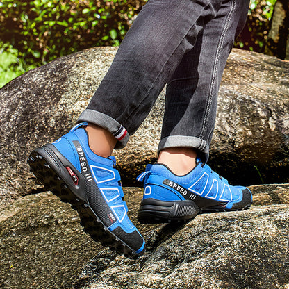 Waterproof Mens Hiking Shoes  Women Trekking Sneakers Laceup Outdoor Trainers Antislip Tactical Cli 5
