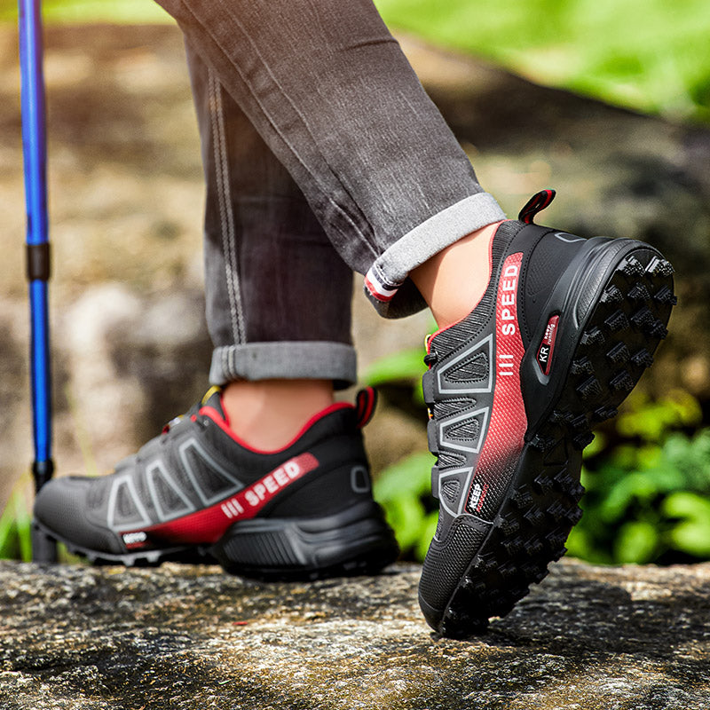 Waterproof Mens Hiking Shoes  Women Trekking Sneakers Laceup Outdoor Trainers Antislip Tactical Cli 1