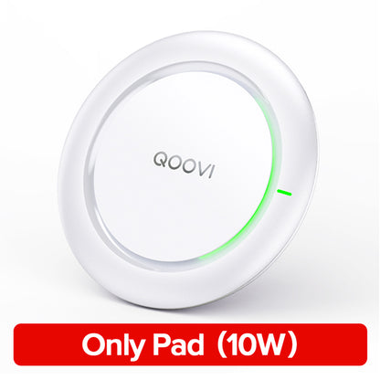 Wireless Charger 10W Fast Charging Pad For IPhone  Qi USB Charger For Samsung 6