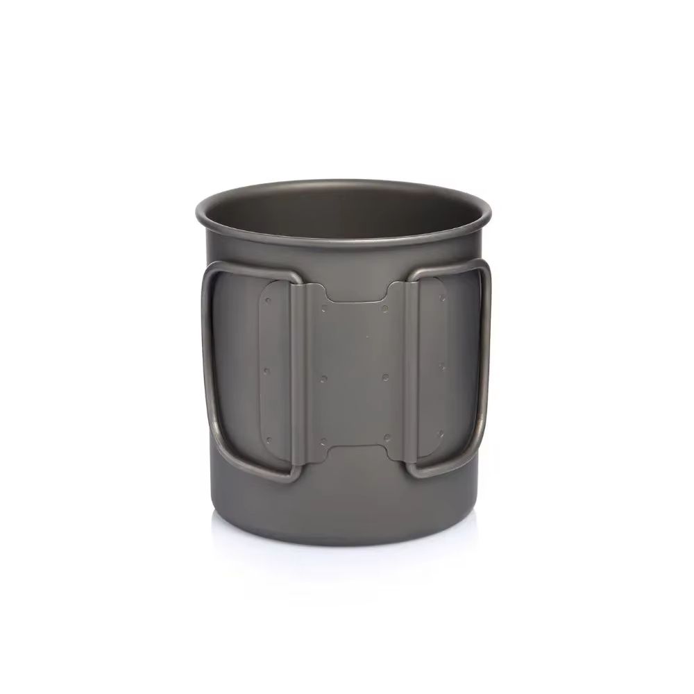 Widesea Titanium Camping Mug  Durable Outdoor Cookware For Travel  Hiking 4