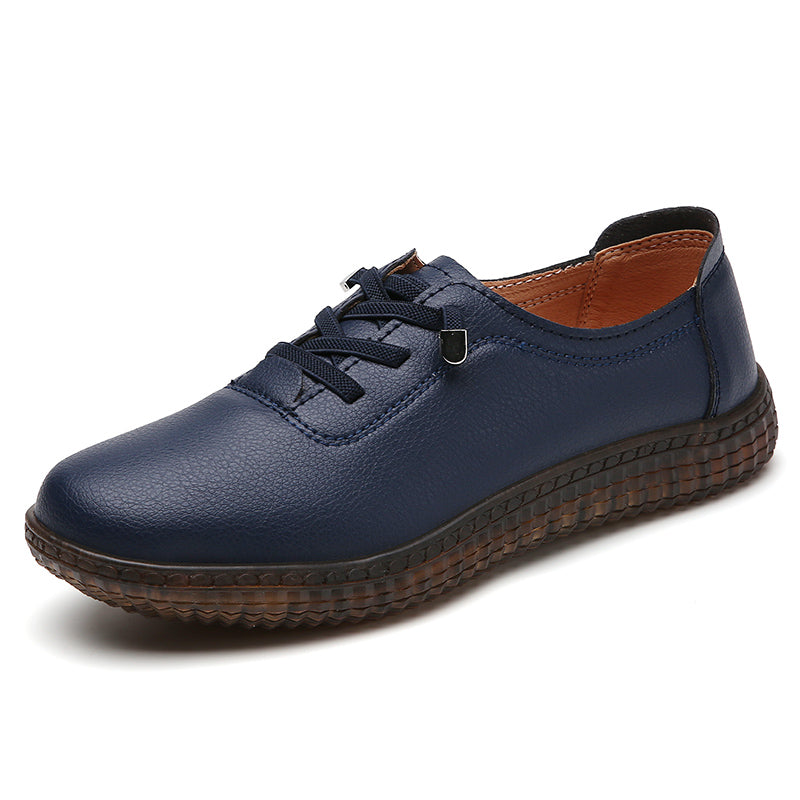 Womens Genuine Leather Fashionable Casual Walking Loafers Lightweight Sports Shoes For AllDay Wear 4