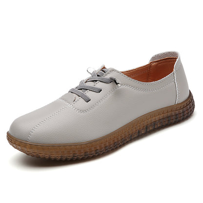 Womens Genuine Leather Fashionable Casual Walking Loafers Lightweight Sports Shoes For AllDay Wear 5