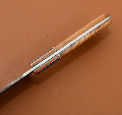 Razor Sharp Full Tang Damascus Chef Knife  Handcrafted Kitchen Knife Gift 1