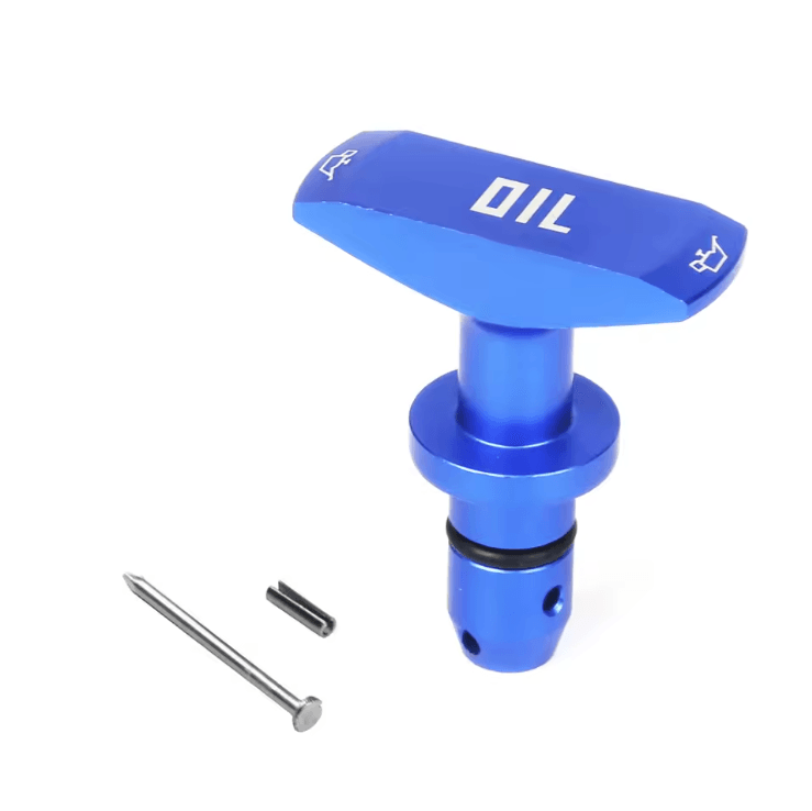 PrecisionGrip Billet Aluminum Oil Dipstick Pull Handle For Ford Mustang GT V8 GT500 5