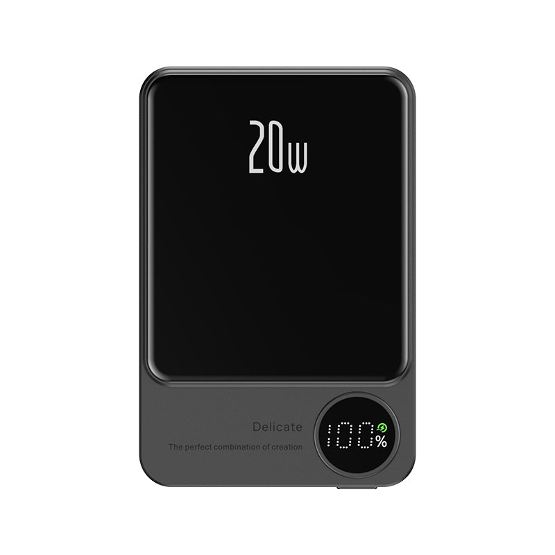 Alloy Magsafe 10000mAh Powerbank, Magnetic Wireless Fast Charger, Portable Battery for iPhone