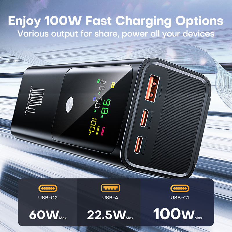 20000mAh Power Bank, Fast Charging External Battery, Portable Charger for Laptop, iPhone, Samsung