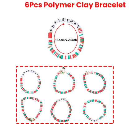 Christmas Tree Bracelets, Elk Bracelets for Kids, Girls Party Favors, Pinata Fillers, Guests Gift, Christmas Decorations